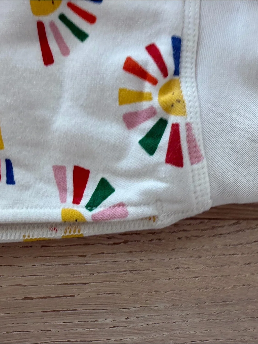 Hanna Andersson Girls Jogger Sunshine Rainbow Sweatpants Size 5